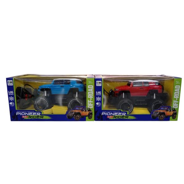 Carro de Control Remoto Pioneer Rider 1:16 Surt/2 3a+