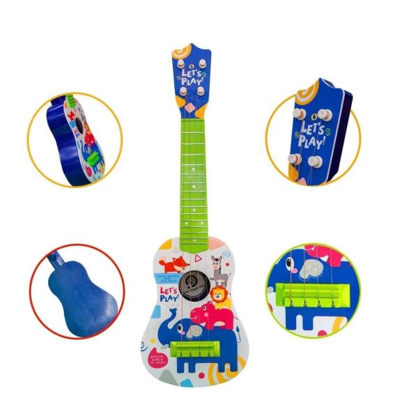 Guitarra de Animales de la Selva 3a+ (456203)