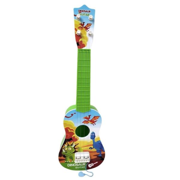Guitarra Pequeña de Dinosaurios 3a+