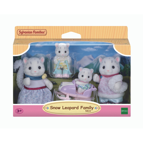 Familias Sylvanian Familia Leopardo de las Nieves 3a+