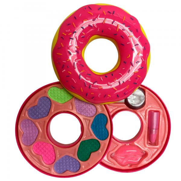 Maquillaje Estuche en Forma de Dona 5a+