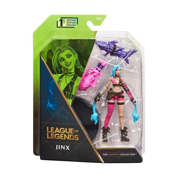 Figura League of Legends Jinx 1º Edición 10cm 12a+