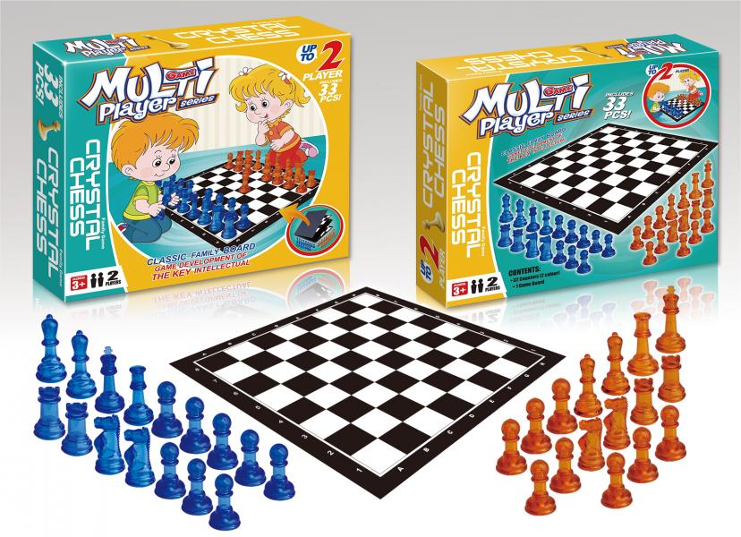 Juego de Mesa Ajedrez 33pzs 3a+