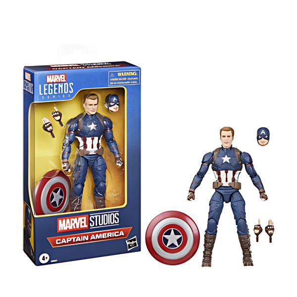 Figura Marvel Legends Series Capitan America 4a+
