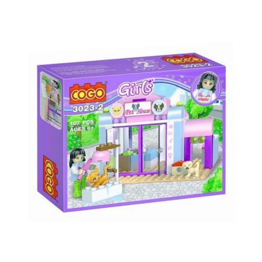 [CO3023] Tiendas y Vehículos Girls Display/8 Surt/8 6a+