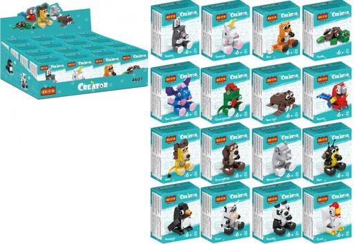 [CO4607] Animales Armables Creator Display/16 6a+(venta individual)