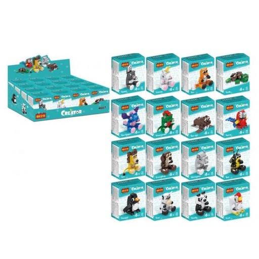 [CO4607] Animales Armables Creator Display/16 6a+(venta individual)
