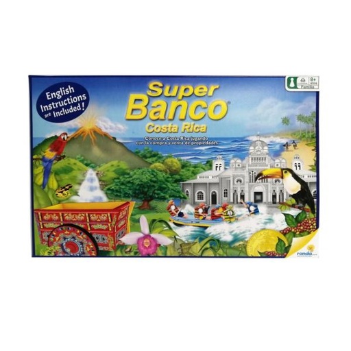 [RN52043] Juego de  Mesa Súper Banco Costa Rica 8a+