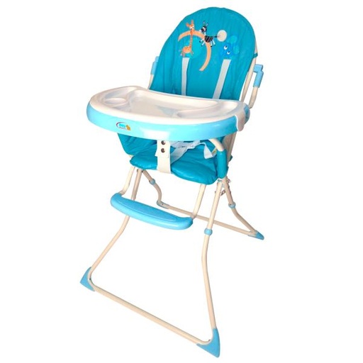 [FDAH500BD] Silla Alta para Comer Azul de Animalitos 6-36m (434447)