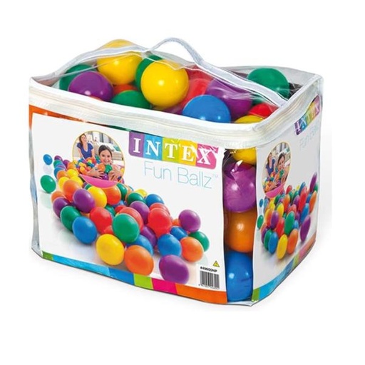 [INT49600] Bolas para Playground en Bolsa 100u 8cm 2a+