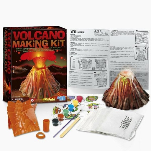 [4M3230] Kidz Labs Crea Tu Volcán 8a+