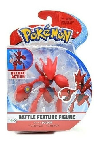 [JZ95135] Figura Pokémon de Batalla de Acción Deluxe Blíster S/4 4a+