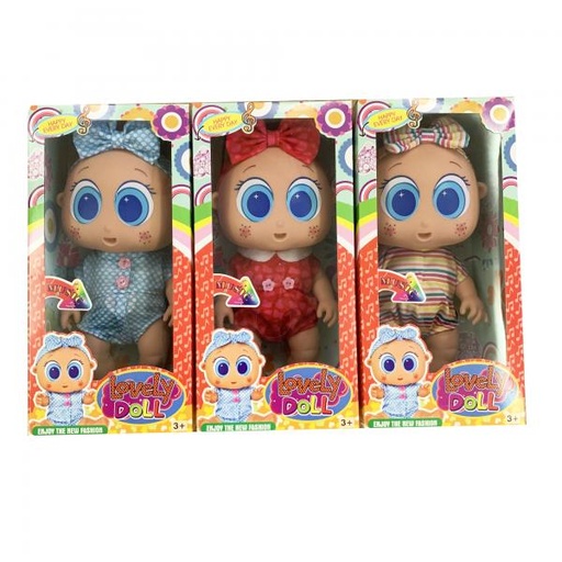 [WW9327] Muñeca Lovely Con Sonido 3A+ S/4