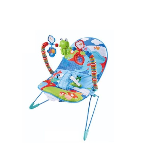 [AL43341] Silla Vibradora Musical Rana 12kg Max (69827)