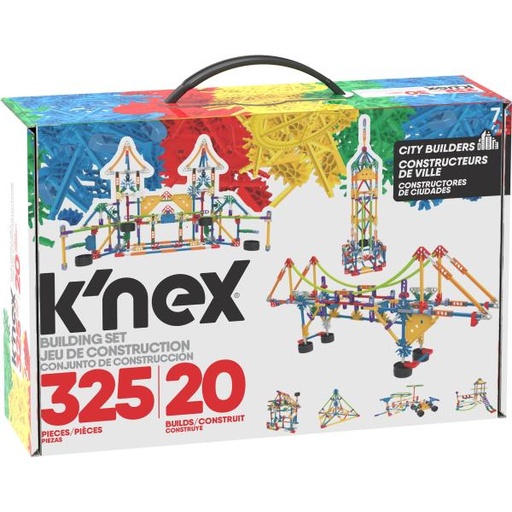 [BFKN80207] Construcción de Ciudades K'nex 20en1 325pzs 7a+