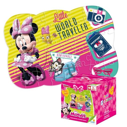 [RN10148] Rompecabezas Minnie Boutique 40pzs 5a+