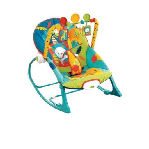 [AL46834] Silla Mecedora Vibradora Musical de Animales de la Selva 18kg Max 0m+