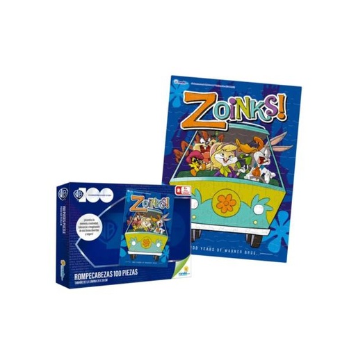 [RN12506] Rompecabezas Warner Bros 100 Años de Celebración 100Pzs 5a+