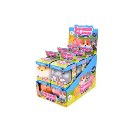 [HY10787] Squeeze de Animales Divertidos Displ/12 Surt/4 3a+