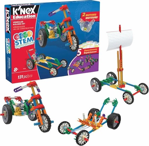[BFKN79320] Set de Contrucción de Vehiculos 2en1 131Pzs 8a+