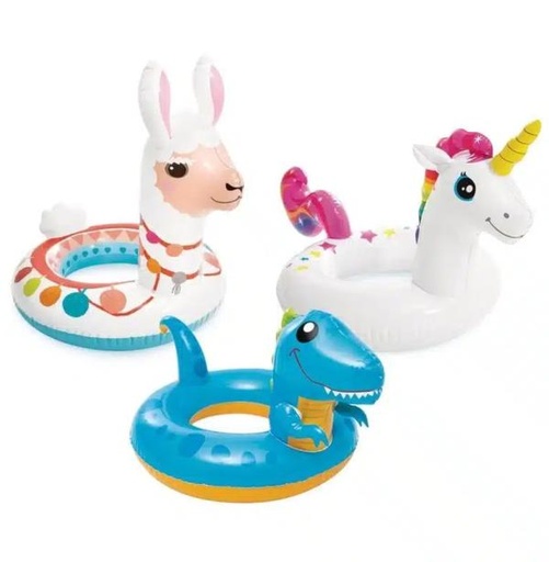 [INT59221] Flotadores de Anillo Abierto de Animales Surt/3 3-6 a