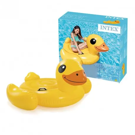 [INT57556] Flotador Inflable de Pato 1.60n x 1.18m 3a+