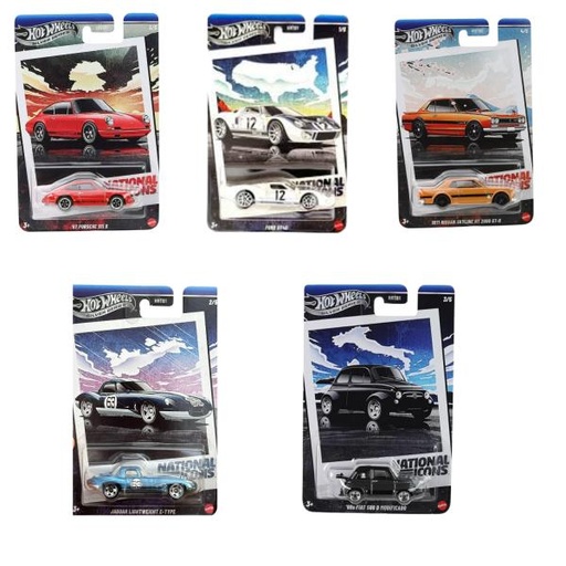[MTHRT81] Hot Wheels Autos Vintage Surt/6 3a+
