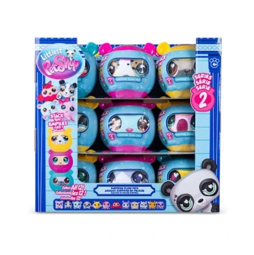 [BF00662] Peluche Littlest Pet Shop Displ/12 Sorpresa Surtido Serie 2 4a+