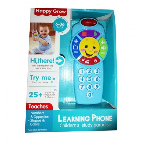 [WWPS666D] Teléfono De Aprendizaje Happy Grow 6-36M (443562)