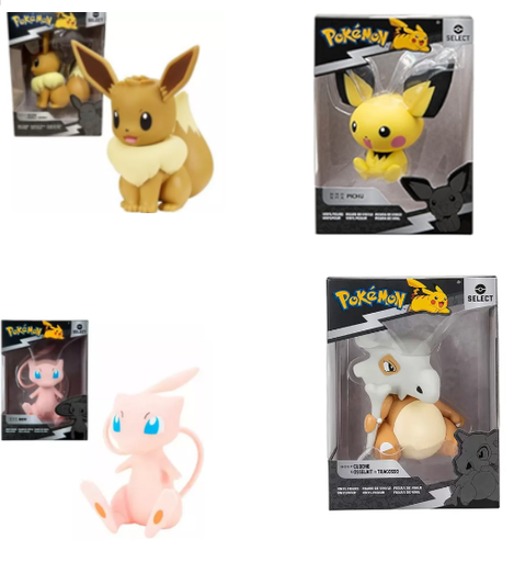 [JZPKW0254] Figura de Vinyl Pokémon Select Surt/4 4a+