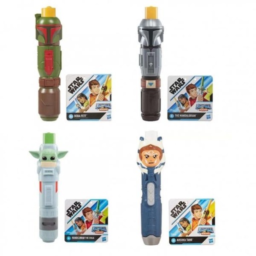 [HBF1037] Sable de Luz Squad Star Wars Surt/4 Display/12 4a+