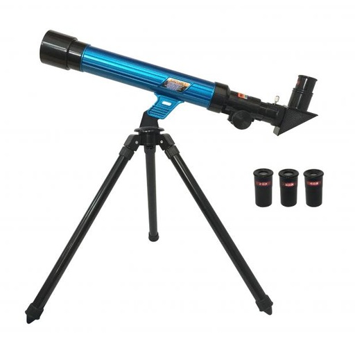 [ET23011] Telescopio Astronómico 20/30/40mm C/Tripode 8a+