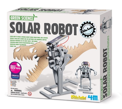 [4M3294] Green Science Crea Tu Robot Solar 8a+