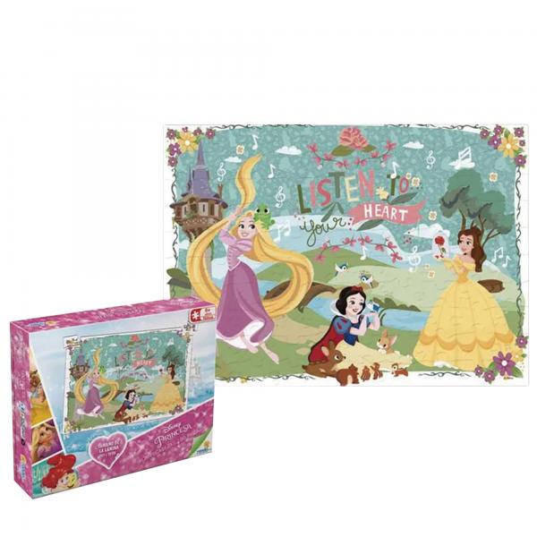 Rompecabezas Princesas Disney 100 pzs 6a+ | Toys Mayoreo