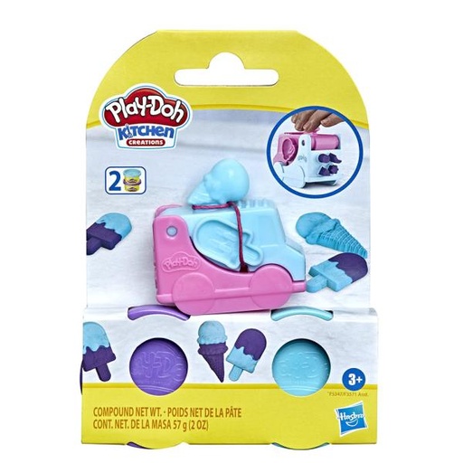 [HBF3571] Play-Doh Kitchen Creations Mini Camión de Comidas Surt/4 3a+