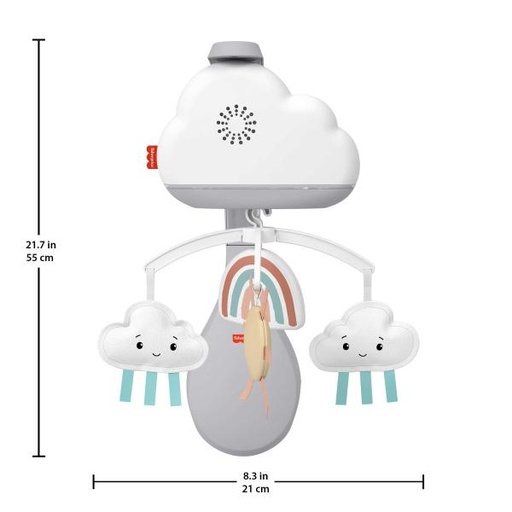 [MTHBP40] Fisher-Price Móvil y Proyector Relajante 2 en 1 0m+