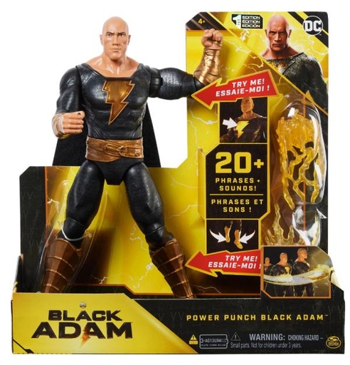 [BT6064881] Figura Black Adam con Sonidos 3a+