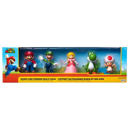 [JP400904] Set de Figuras de Super Mario y sus Amigos 3a+