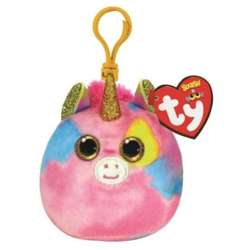 [BTTY39572] Peluche Llavero Beannie Boos Squishy Pony  Fantasía 3a+