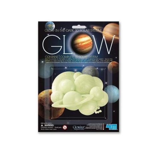 [4M5423] Planetario Brilla en La Oscuridad 3D 3a+