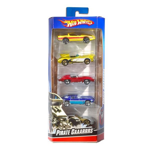 [MT1806] Hot Wheels - Carro Set de 5 Surtido 3+