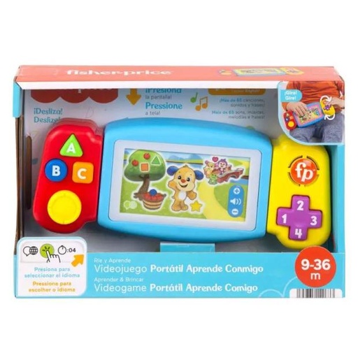 [MTHNH13] Fisher-Price Video Juego Portátil Aprende Conmigo 9-36m