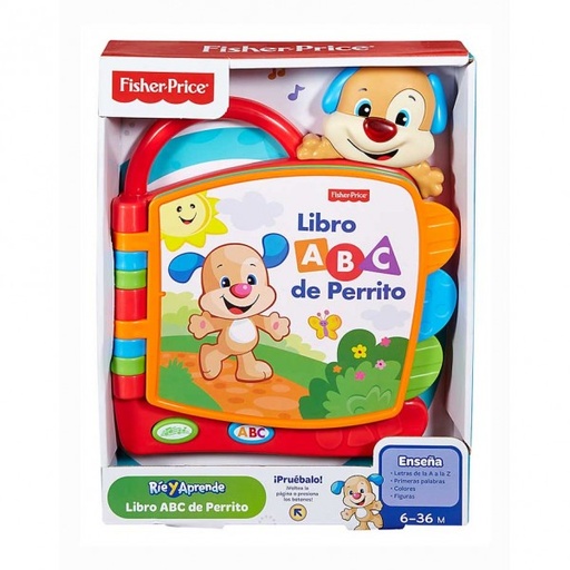 [MTDLH74] Fisher-Price - Libro ABC de Perrito 6-36m