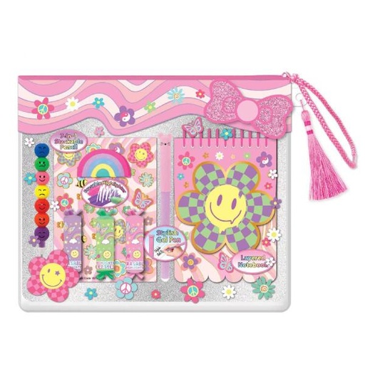 [HF247GF] Set de Colorear Magia Borrable Flor 5a+