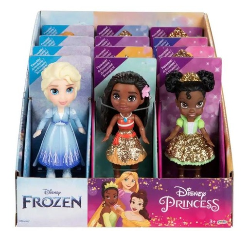 [JP217584] Muñecos Disney Princesas y Frozen Displ/16 Surt/15 3a+(21758)