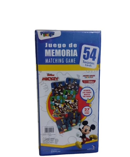 [PI11253FG] Juego de Mesa  Memoria Disney Junior Mickey  3a+