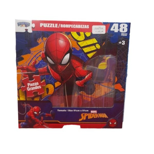[PI11272SP] Rompecabezas de Piso de Spider-Man 48 Pzs 3a+