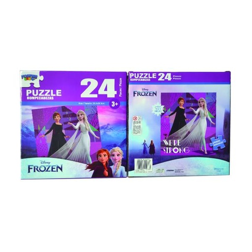 [PI11473FR] Rompecabezas de Frozen 24 pzs 3a+