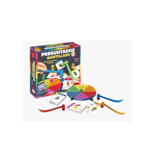 [PV14019] Juego de Mesa Preguntados Martillazo 6a+