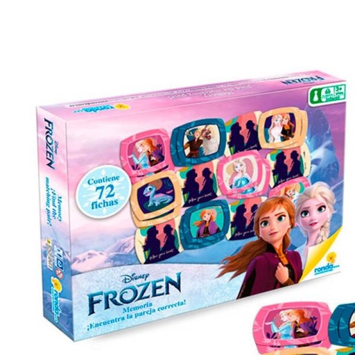 [RN12379] Juego de Memoria Disney Frozen 72Pzs 3a+
